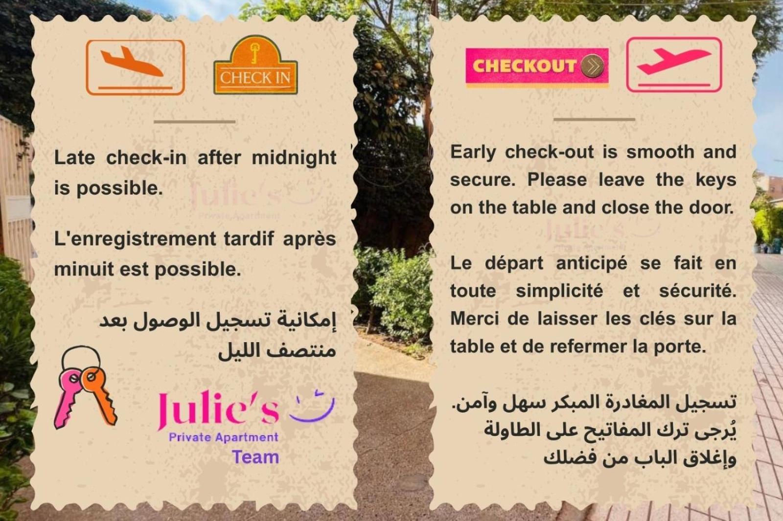 Julie'S Airport Apartment Marrakesh Exterior photo